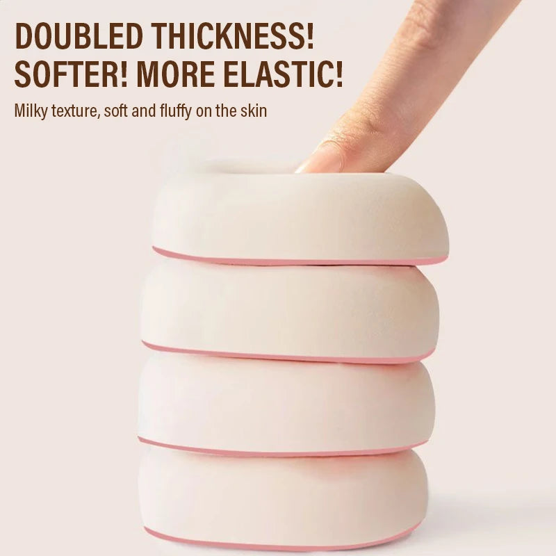Large Air Cushion Powder Puff – Soft Foundation Sponge, Dry & Wet Makeup Sponge Puff PLUSH