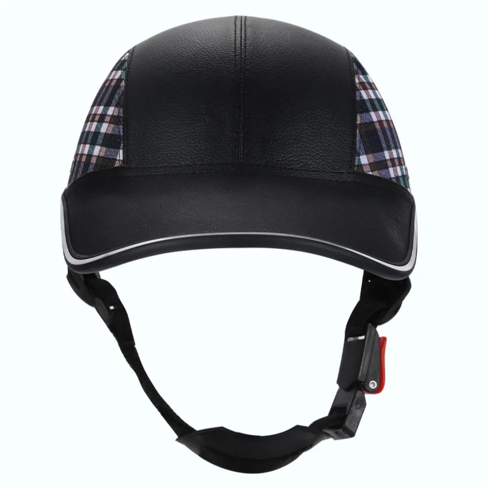 Baseball Cap Cycling Helmet – Adjustable Half Helmet for Men & Women Cycling Helmet PLUSH