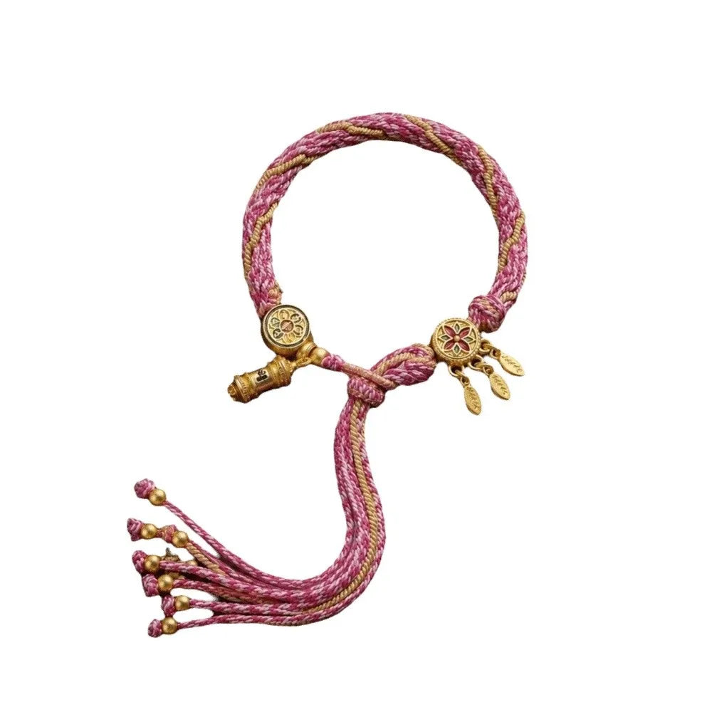 Multi-Color Adjustable Rope Bracelet – Vintage Animal Style Fashion Bracelet PLUSH Style 9