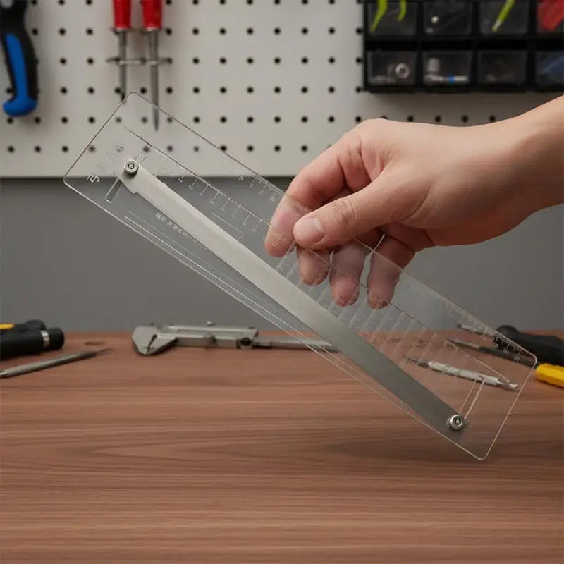Slingshot Band Cutting Guide – Universal Ruler Board Tool Slingshot Cutting Guide PLUSH