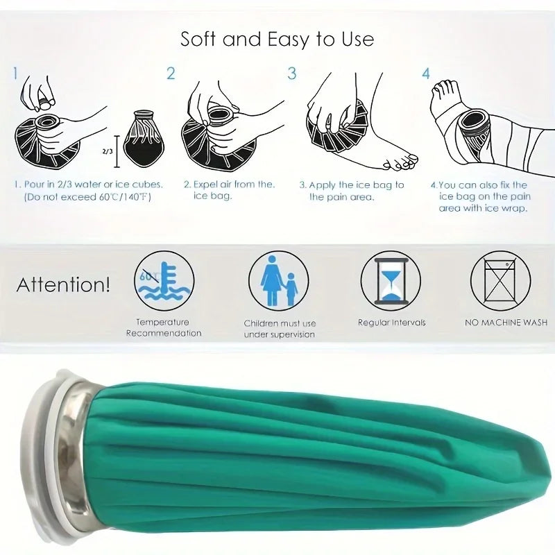 Reusable Hot & Cold Therapy Ice Pack – Knee, Leg & Head Hot Cold Ice Pack PLUSH