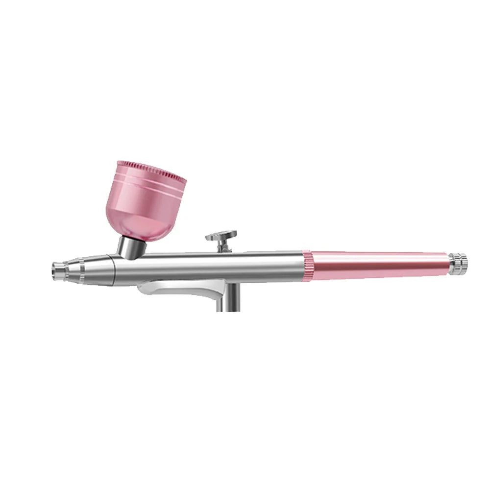 Portable Airbrush Spray Gun 0.3mm – Nails, Cake & Craft Art Airbrush Spray Gun PLUSH Pink