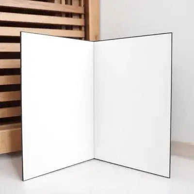 A4 Foldable Photography Reflector Board – Black White Silver Photography Reflector Board PLUSH Default Title