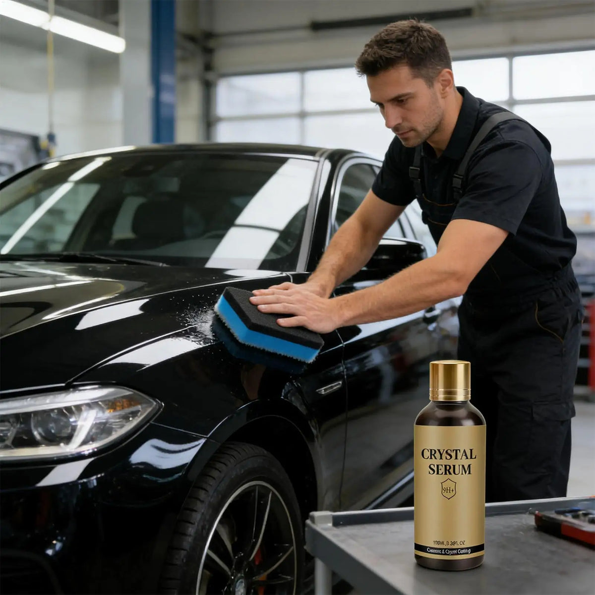 Ceramic Car Coating Kit 100ml – Gloss & Hydrophobic Shield Car Ceramic Coating PLUSH