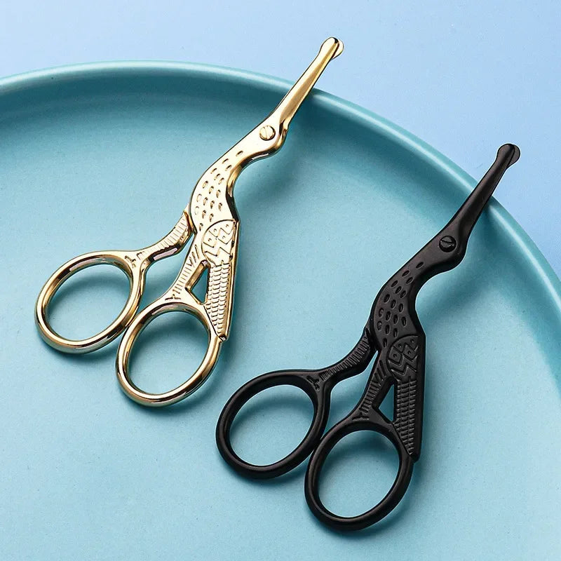 Round Tip Grooming Scissors – Nose, Eyebrow & Beard Trimmer Grooming Scissors PLUSH