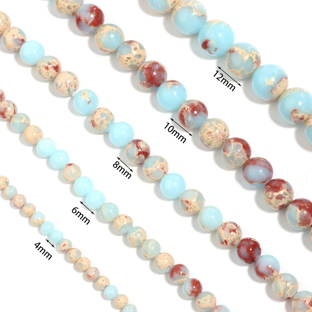 Agalmatolite Natural Stone Beads 4–12mm | DIY Jewelry Natural Stone Beads PLUSH