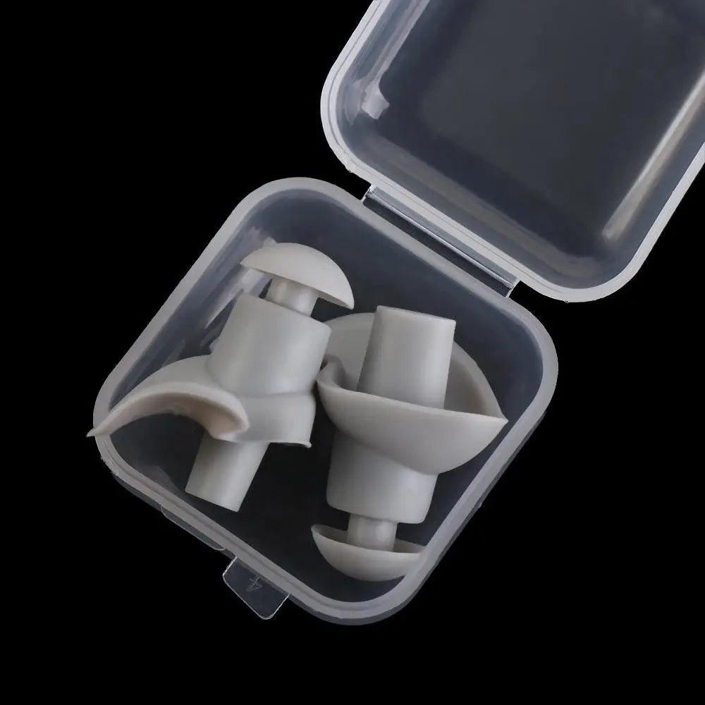 Silicone Waterproof Swim Earplugs for Sleep & Water Sports Swim Earplugs PLUSH