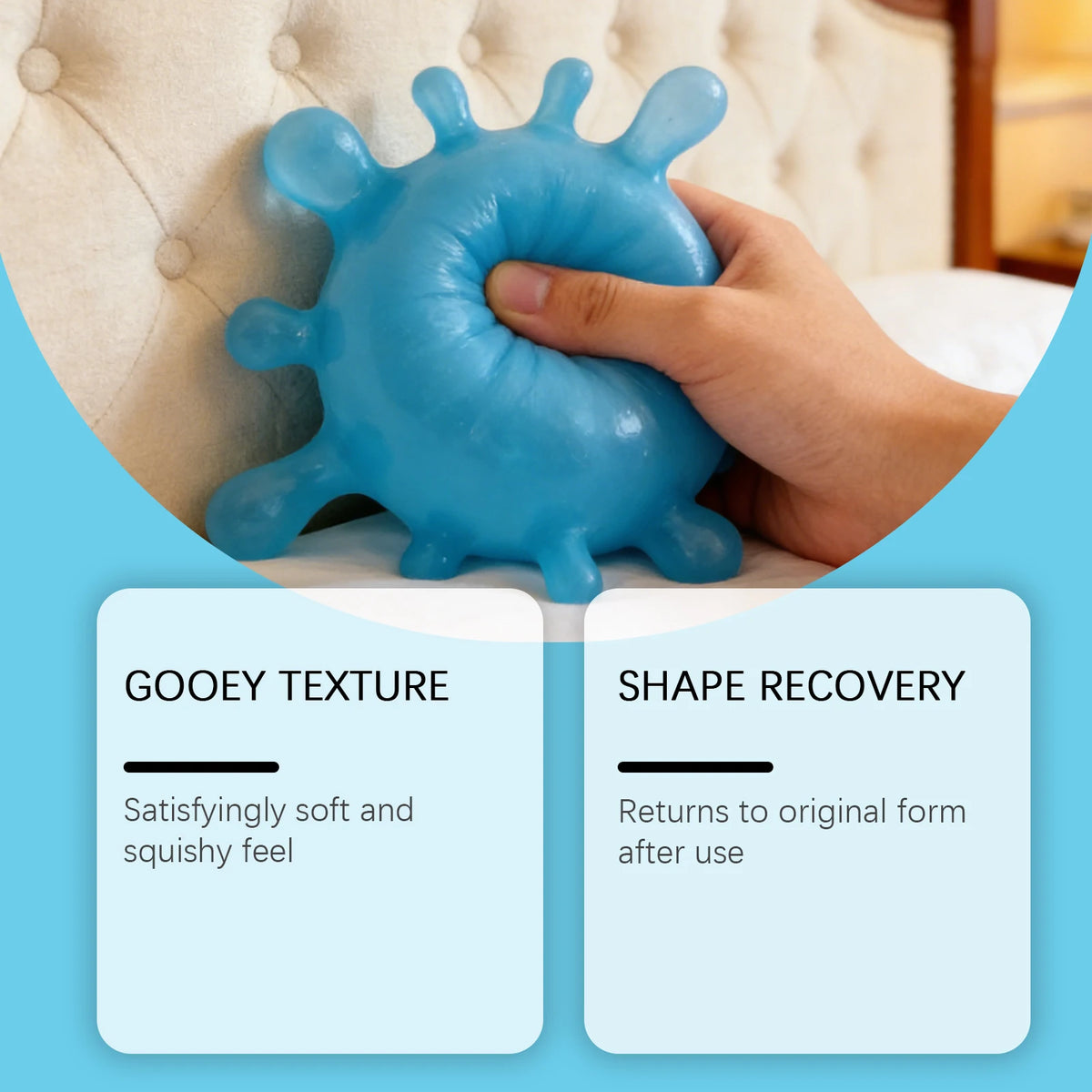 Splash Squeeze Ball – Slow Rising Squishy Fidget Toy Squishy Fidget Toy PLUSH