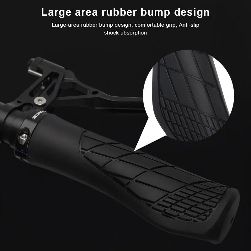 Lock-On MTB Bicycle Handlebar Grips – Ergonomic Anti-Slip Bike Handlebar Grips PLUSH