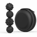 Silicone Magnetic Sensory Fidget Balls – 4 or 8 Pcs Set Fidget Sensory Toy PLUSH 4PCS Black