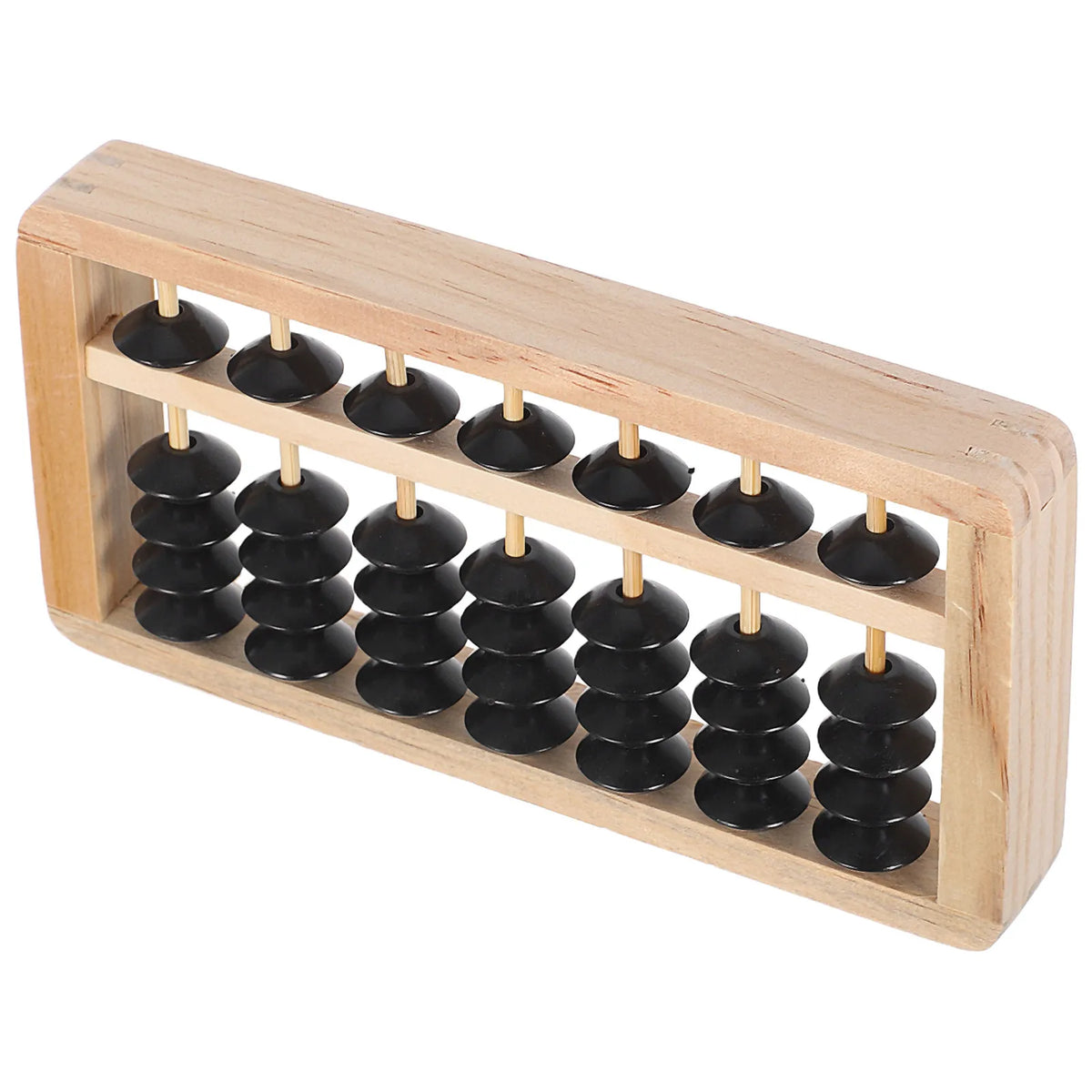 Mini Wooden Abacus Ornament – Math Teacher Gift & Desk Decor Wooden Desk Ornament PLUSH