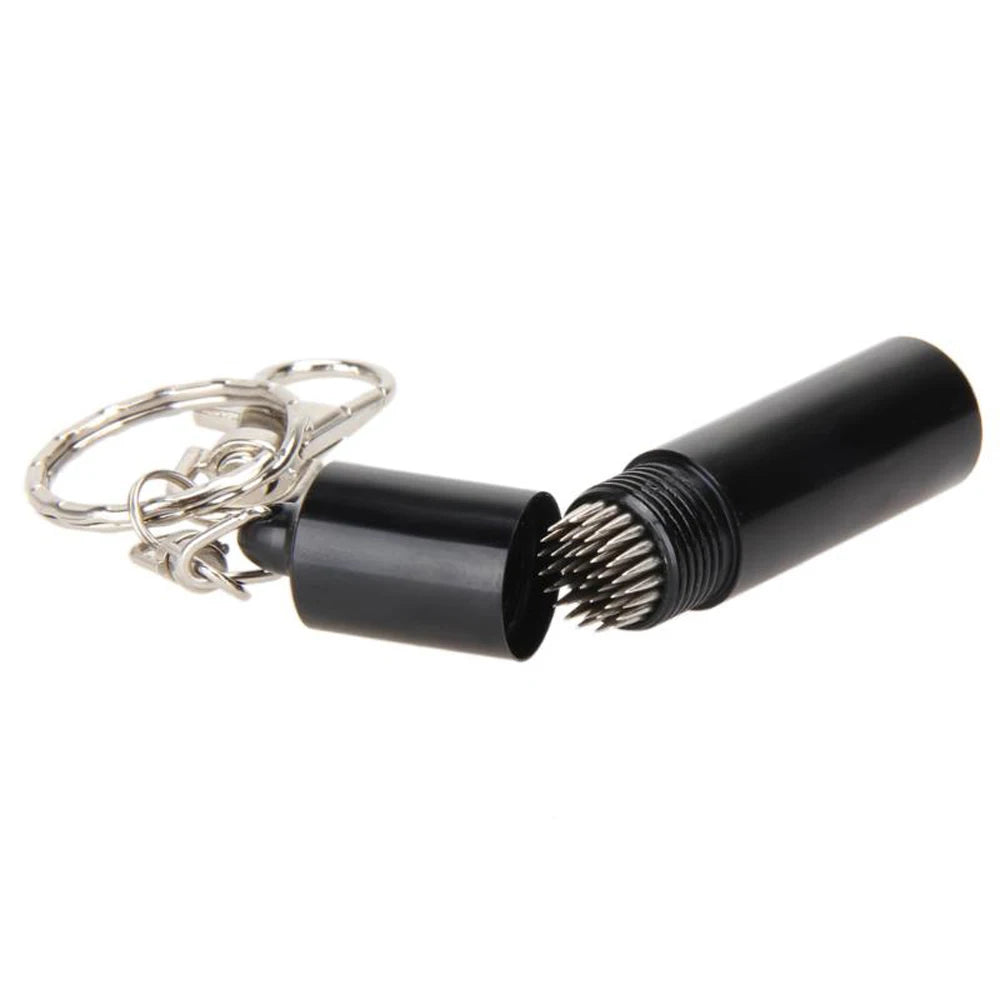 Metal Billiard Cue Tip Shaper & Tapper with Keychain Cue Tip Shaper Tool PLUSH
