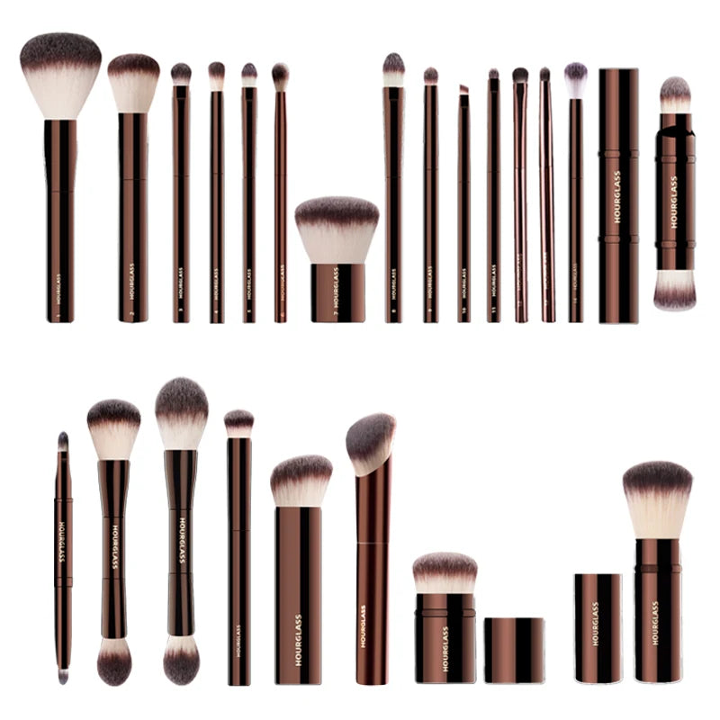 Hourglass 23pc Makeup Brush Set – Full Face Kit HG23 Makeup Brush Set PLUSH 23pcs