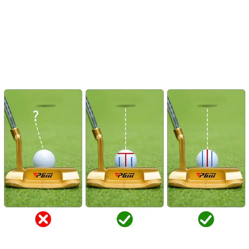Golf Ball Line Marker Set – 2 Double-Sided Alignment Pens Golf Ball Marker PLUSH