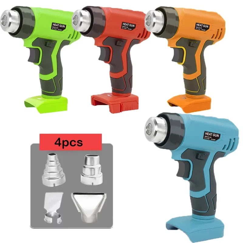 Cordless Hot Air Gun 360W – Fits Makita/DeWalt/Milwaukee 18V Cordless Heat Gun PLUSH