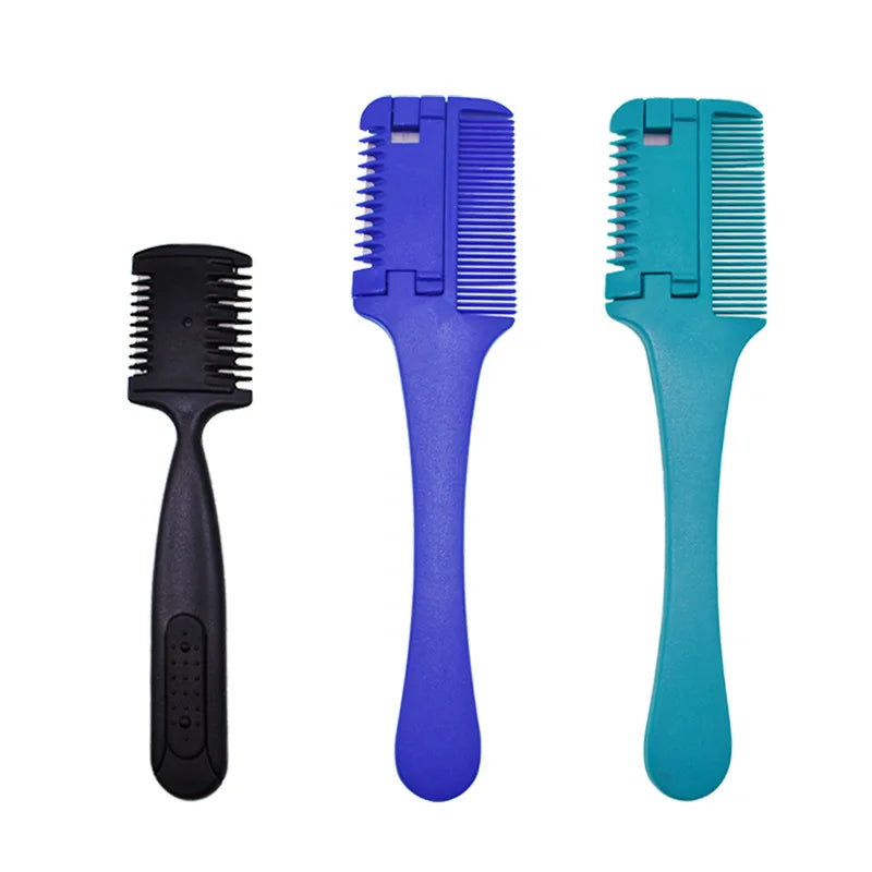 Hair Cutting Razor Comb – Thinning & DIY Styling Tool Hair Cutting Comb PLUSH