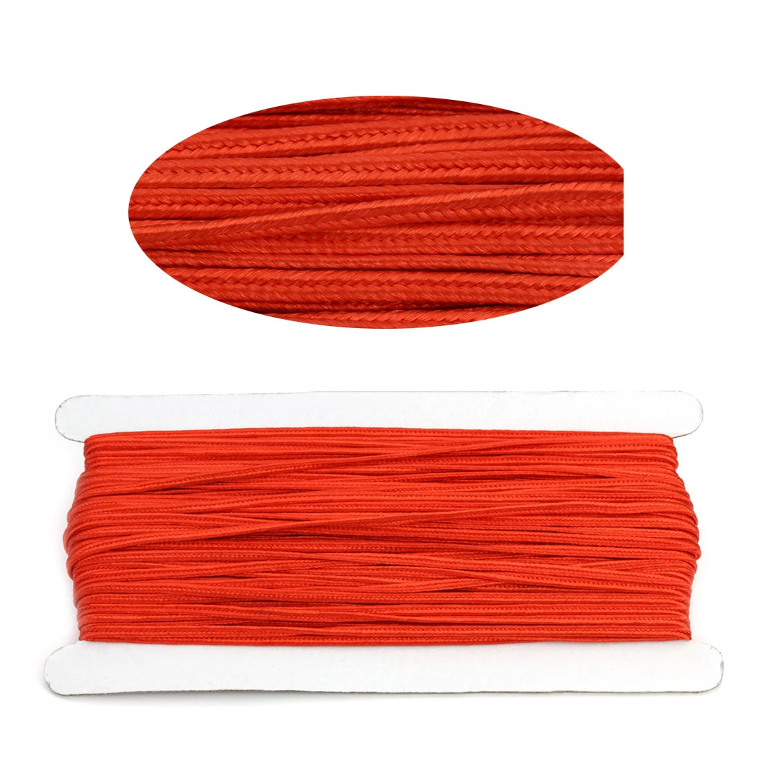 30 Yards Soutache Braided Cord 3mm – Multicolor DIY Jewelry Braided Jewelry Cord PLUSH Red
