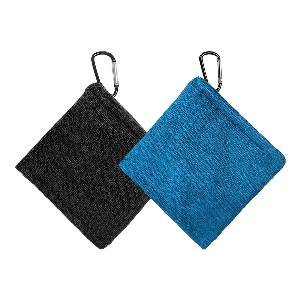 Golf Towel with Carabiner Clip – Microfiber Ball Cleaning Cloth Golf Cleaning Towel PLUSH