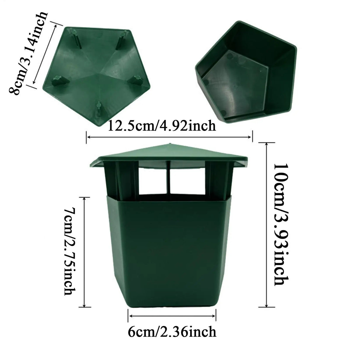 Reusable Slug & Snail Trap House – Eco Garden Pest Catcher Garden Pest Trap PLUSH