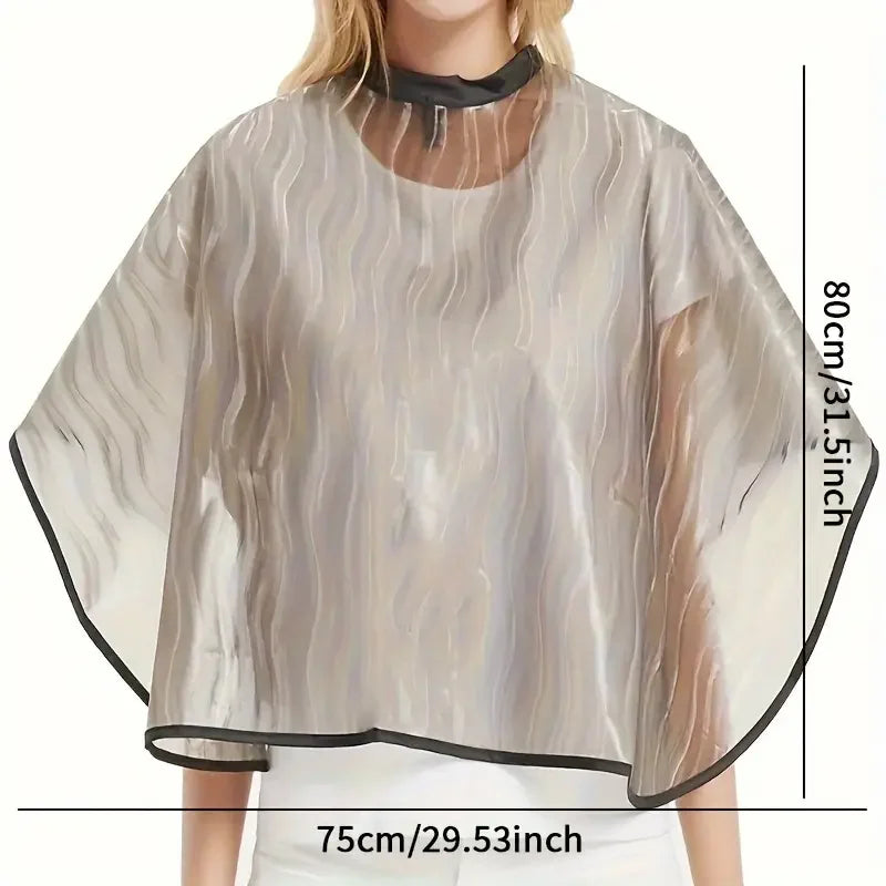 Waterproof Hair Dyeing Cape – Stain-Resistant Salon Styling Hair Salon Cape PLUSH