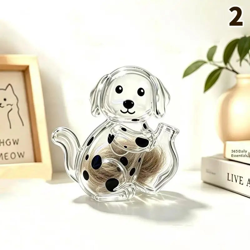 Cat Hair Keepsake Capsule Fridge Magnet – Pet Fur Collector Pet Keepsake Magnet PLUSH 2