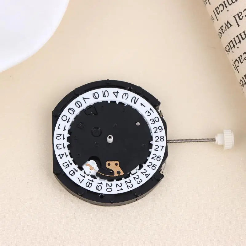 PE50 Quartz 6-Pin Watch Movement | Calendar 2/6/10 Sub-Dial Watch Movement PLUSH