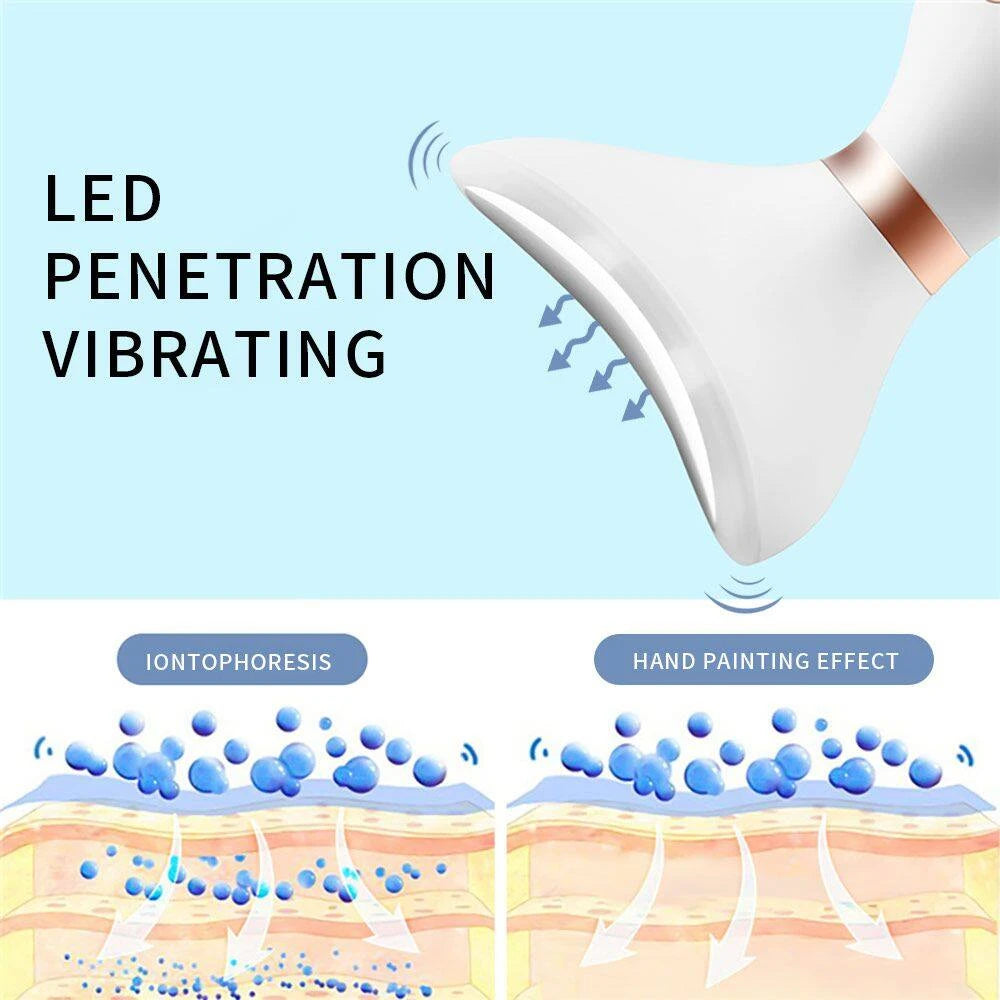 CAMMUO 3-in-1 Microcurrent Face & Neck Massager Device Facial Massager Device PLUSH