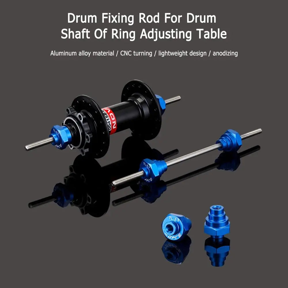 Bike Thru Axle Adapter 12/15/20mm Wheel Truing Stand Hub Tool Bike Hub Adapter PLUSH