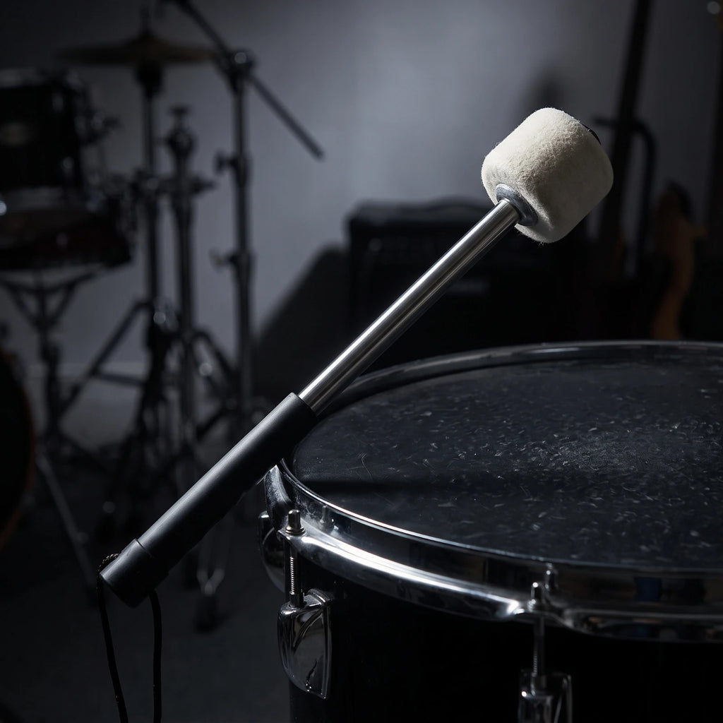 Felt Head Drum Mallet – Non-Slip Marching Drumstick Drum Mallet PLUSH