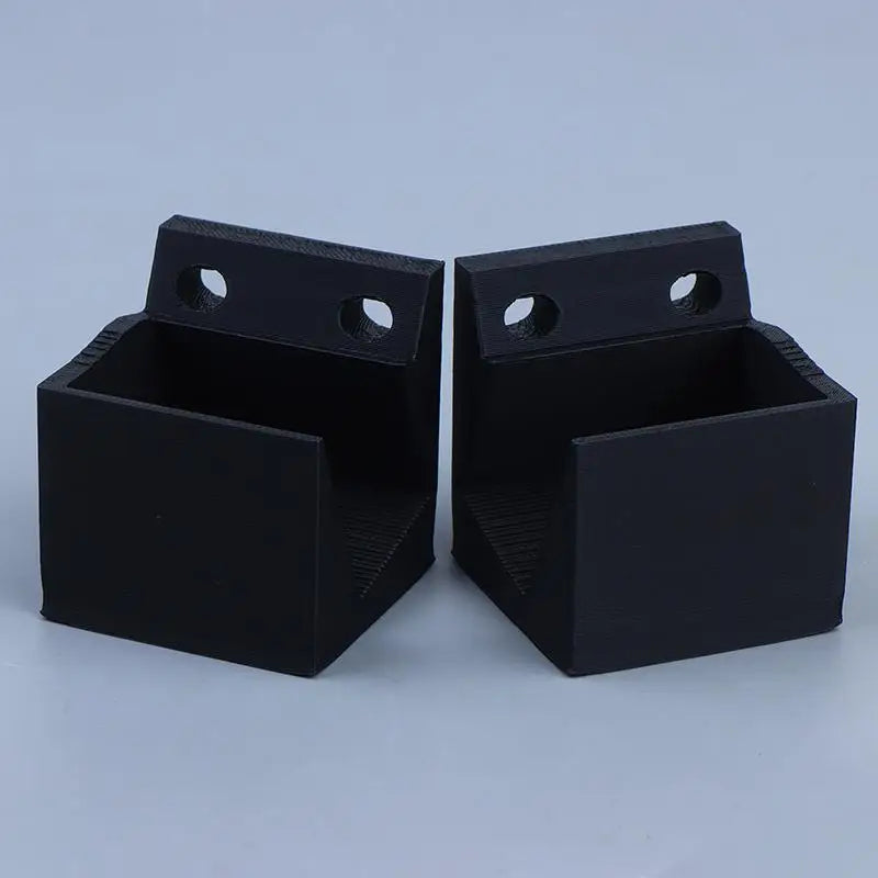 Spirit Level Wall Mount Bracket 2pc – Durable PLA Storage Tool Storage Bracket PLUSH Black