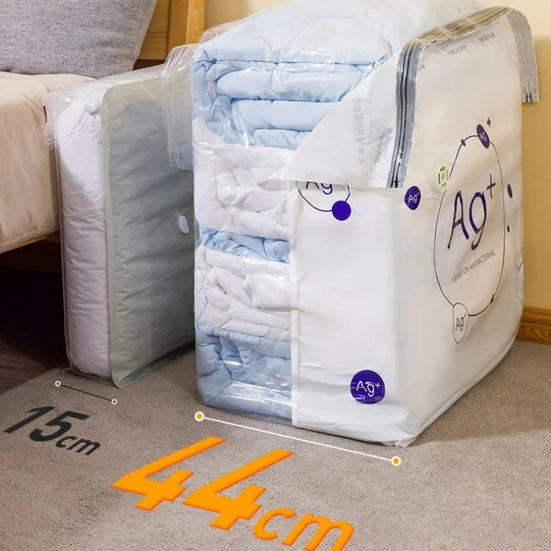 TAILI Antibacterial Vacuum Storage Bags – No Pump Needed Vacuum Storage Bags PLUSH