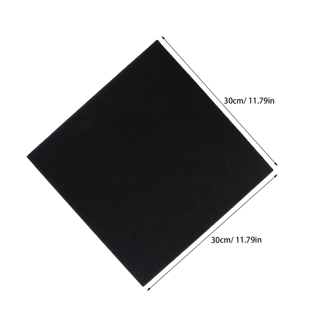 6-Pack Self-Adhesive Felt Wall Tiles – Peel & Stick Panels Felt Wall Tiles PLUSH