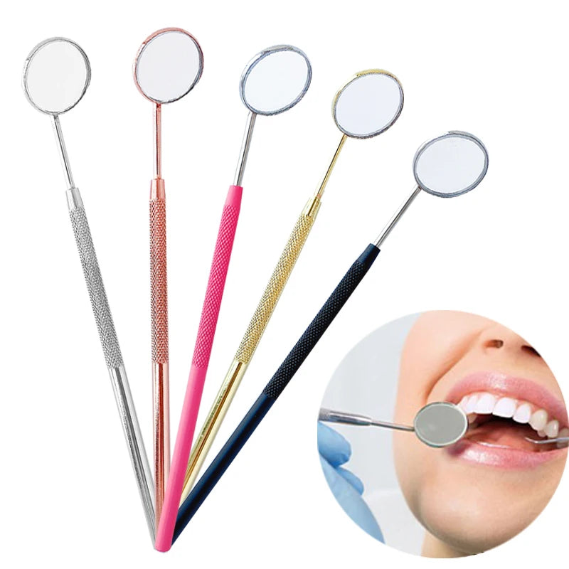 Dental Inspection Mirror – Oral Check & Eyelash Extension Dental Inspection Mirror PLUSH