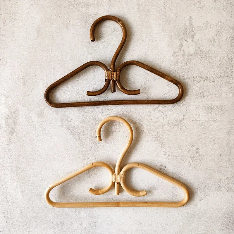 Natural Rattan Handmade Hooks Storage Organizer Hanger Rack Rattan Storage Hooks PLUSH