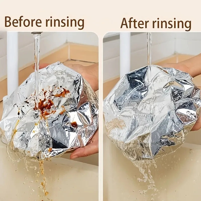 10pcs Reusable Heavy-Duty Aluminum Foil Insulation Covers Food Insulation Covers PLUSH