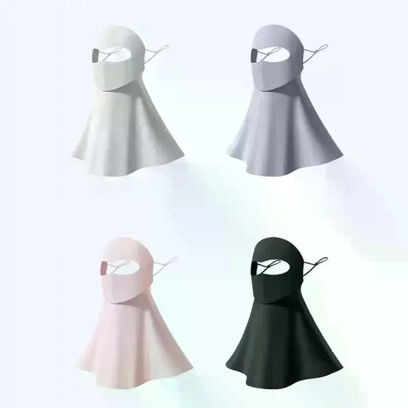 Women's UV Protection Cycling Face Mask – Breathable & Lightweight UV Cycling Face Mask PLUSH