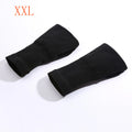 Nylon Elastic Compression Wrist Support Gloves & Thumb Brace Wrist Support Glove PLUSH black-XXL