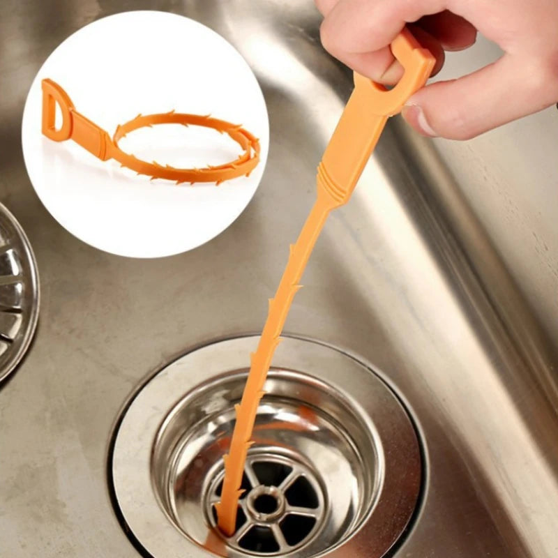 Drain Hair Catcher & Sewer Dredging Tool – 2/5/10pcs Drain Dredging Tool PLUSH