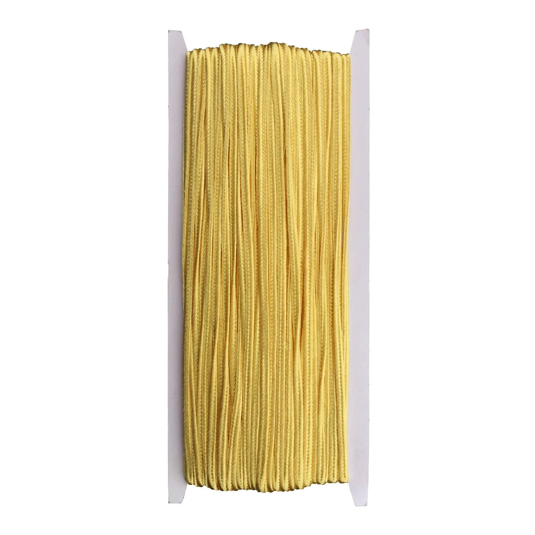 30 Yards Soutache Braided Cord 3mm – Multicolor DIY Jewelry Braided Jewelry Cord PLUSH Yellow 1