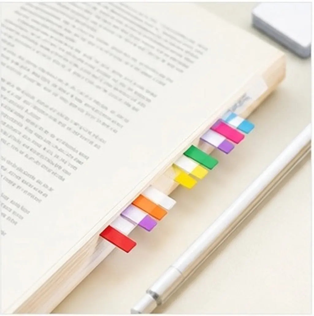 Writable Transparent Index Tabs | Waterproof Page Markers Index Page Markers PLUSH