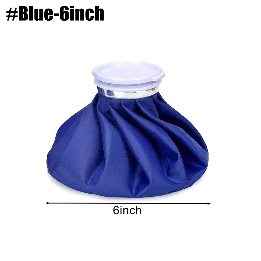 Reusable Hot & Cold Ice Bag Pack – 3 Sizes for Body Hot Cold Ice Bag PLUSH Blue-6inch-1PCS