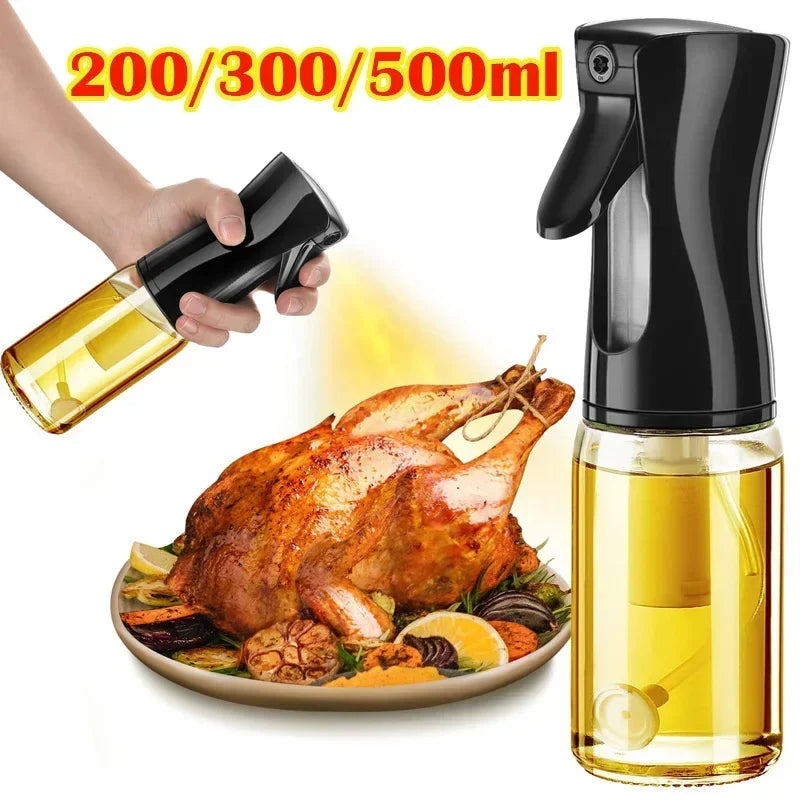 Oil Spray Bottle for Kitchen & Air Fryer – 200/300/500ml Oil Spray Bottle PLUSH