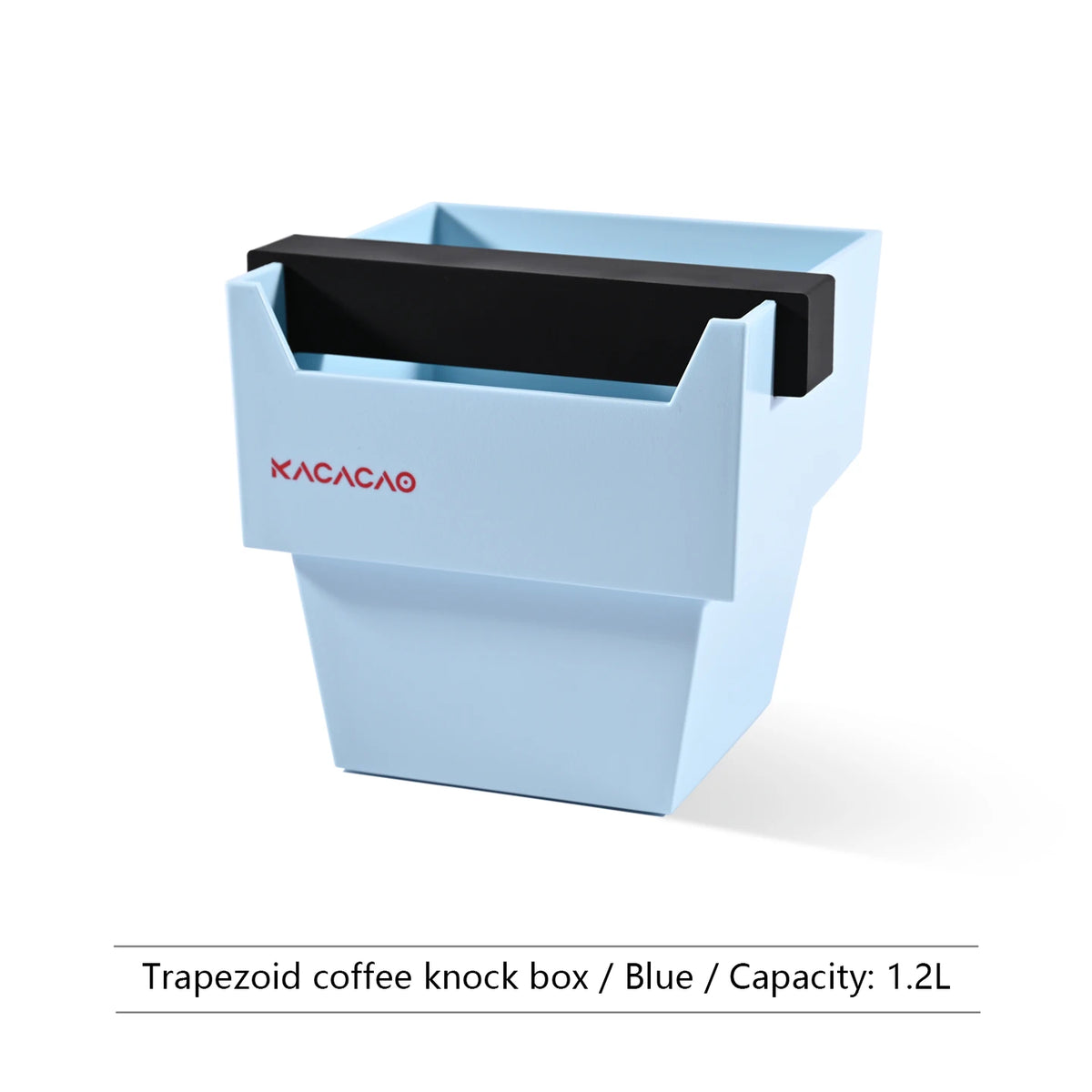 KACACAO Coffee Knock Box – Espresso Grounds Dump Bin Coffee Knock Box PLUSH Blue