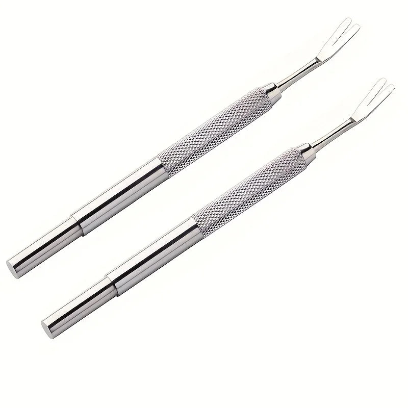 Stainless Steel Tick & Flea Remover for Cats & Dogs | 1-2pcs Pet Tick Remover PLUSH