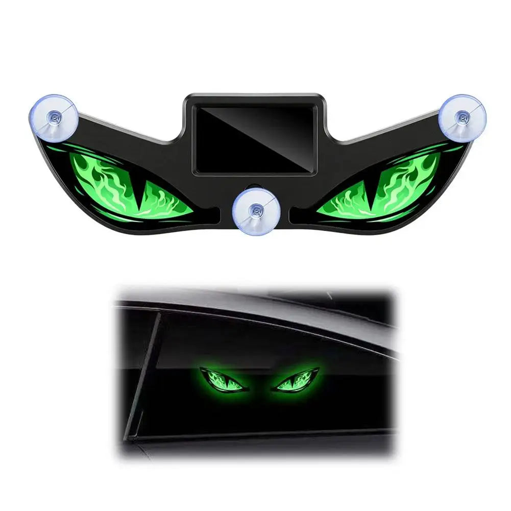 Solar LED Car Warning Light – Dynamic Big Eye Suction Cup LED Car Warning Light PLUSH C