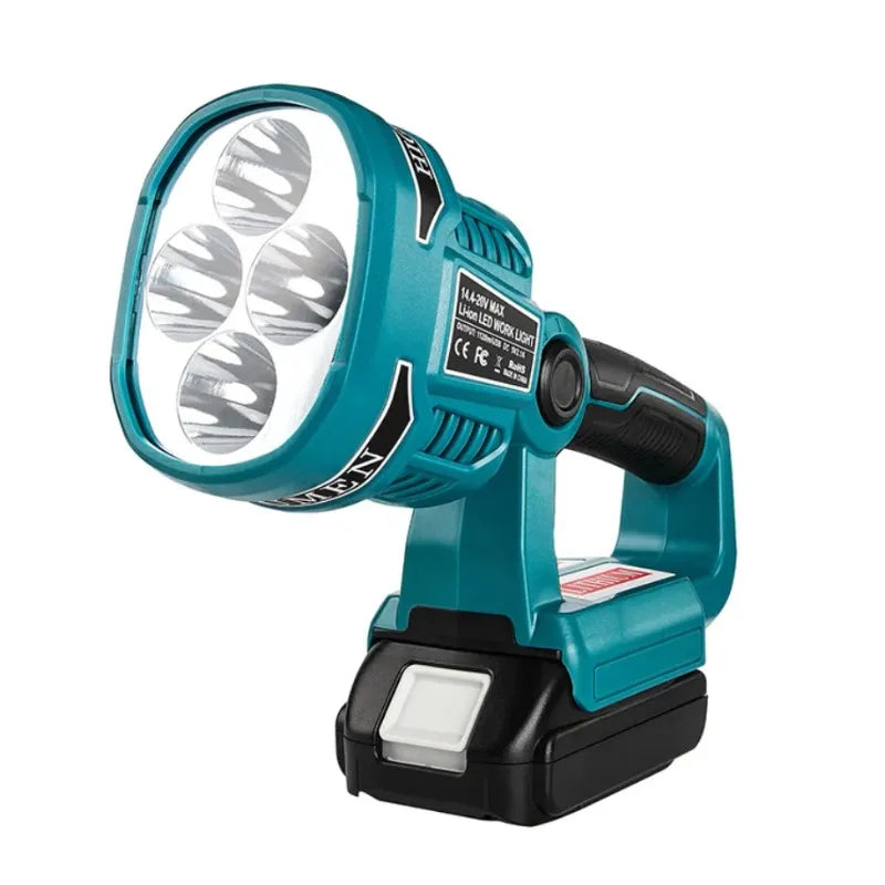 4-Mode Cordless LED Work Light 18/14.4V – Makita DML812 Fit Cordless Work Light PLUSH