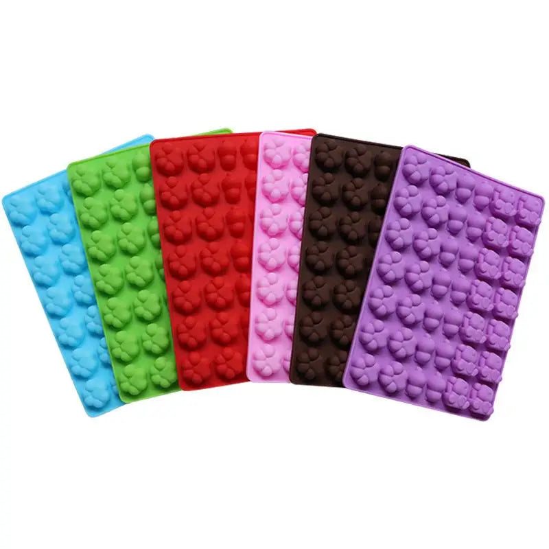 Silicone Cat Paw Candy Mold – Chocolate, Jelly & Fondant Silicone Baking Mold PLUSH