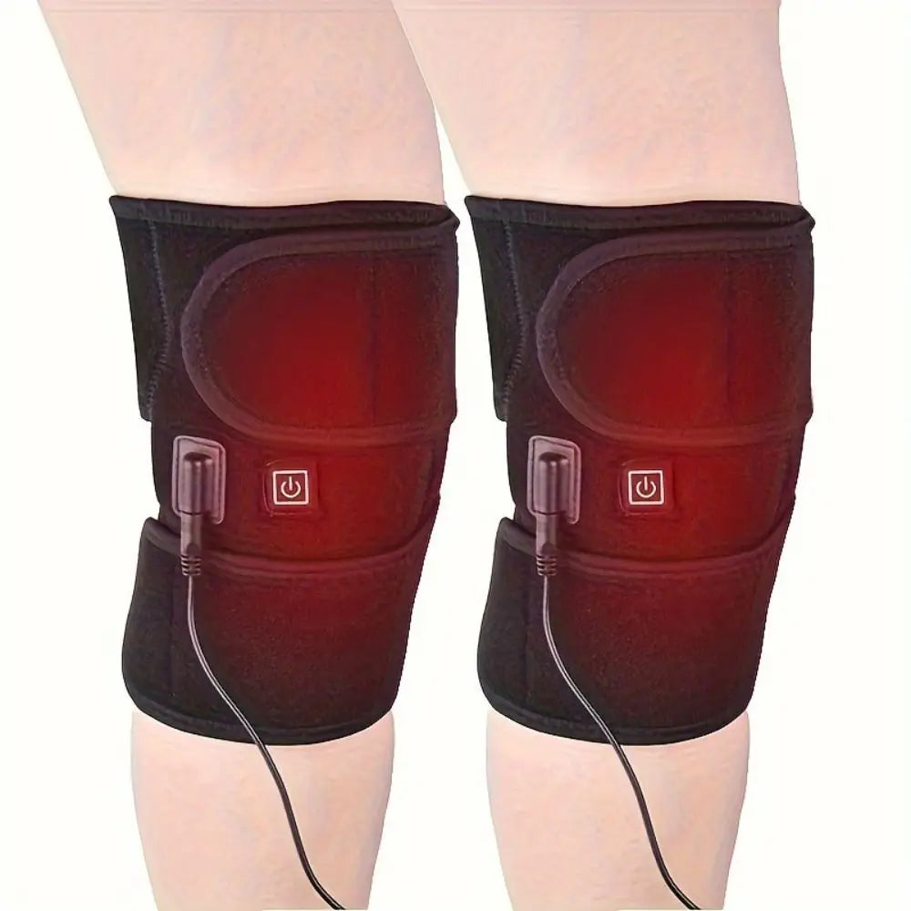 Infrared Electric Heating Knee Brace – Adjustable Warmth Heating Knee Brace PLUSH