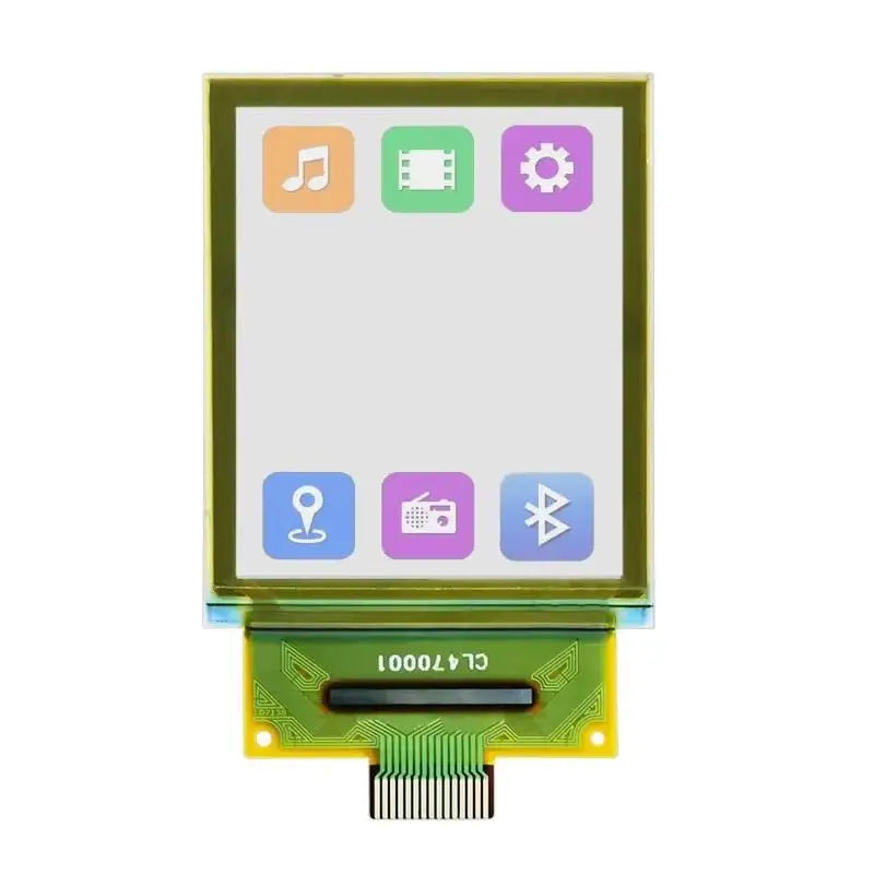 1.5" Transparent PMOLED 128x64 65K Color SPI Display – DIY OLED Display Module PLUSH