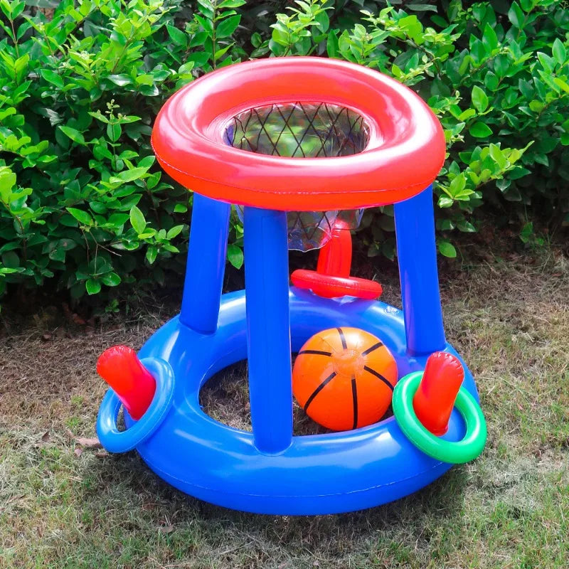 Inflatable Bowling Set – PVC Kids Toy for Pool, Beach & Parties Inflatable Lawn Game PLUSH